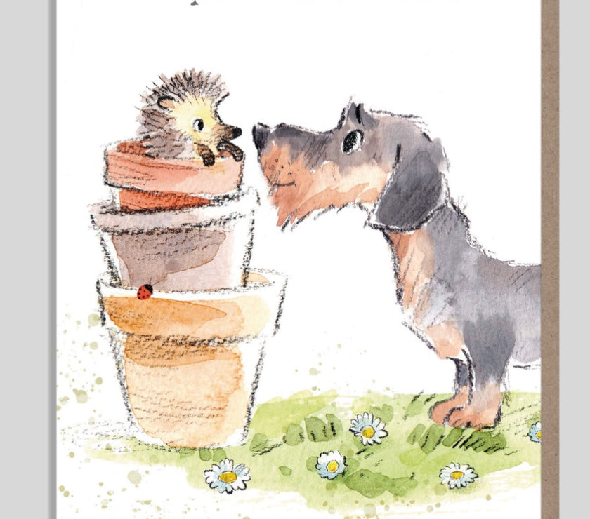Friend Dachshund Birthday Card