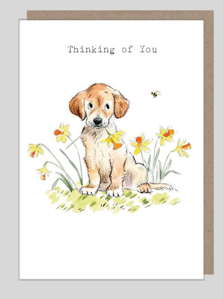 Thinking of You Puppy Card