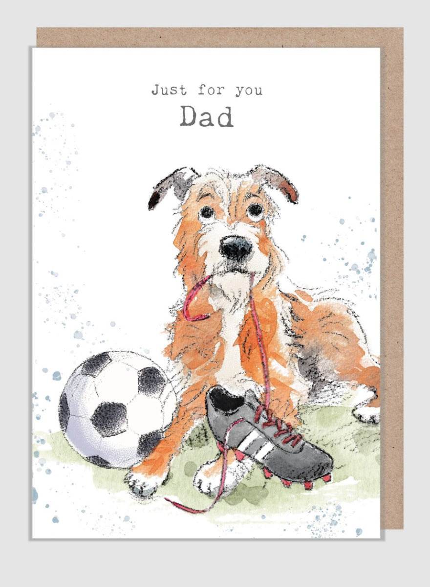 Football Fathers Day Card - House of Cards
