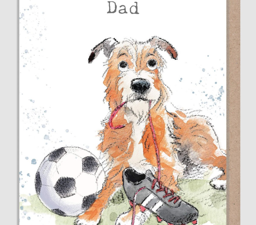 Football Fathers Day Card