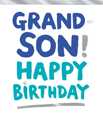 Grandson Happy Birthday Card