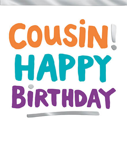 Cousin Birthday Card
