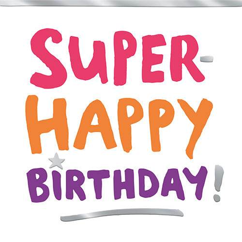 Super Happy Birthday Card - House of Cards
