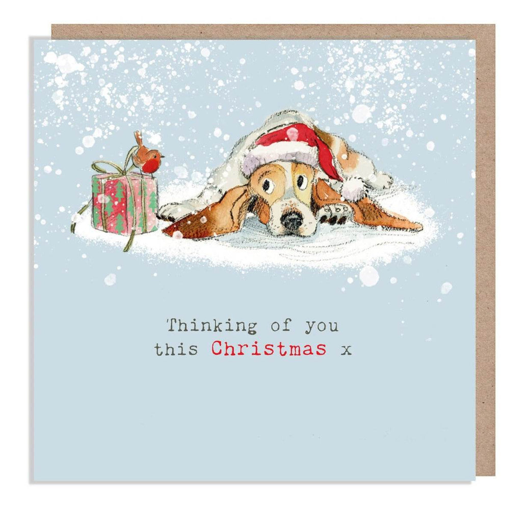 Thinking of You This Christmas Card - House of Cards