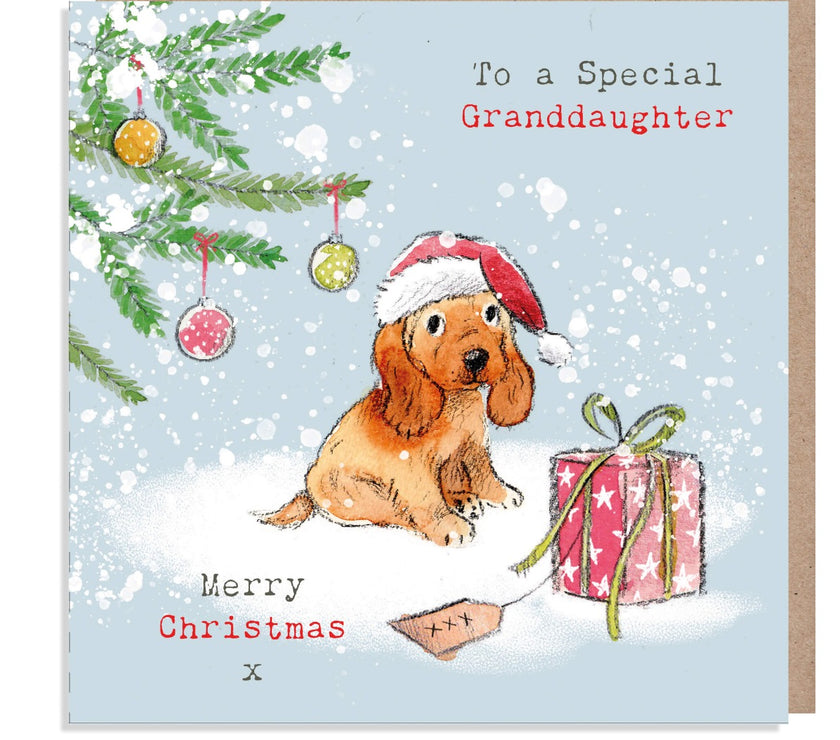 Granddaughter Christmas Card