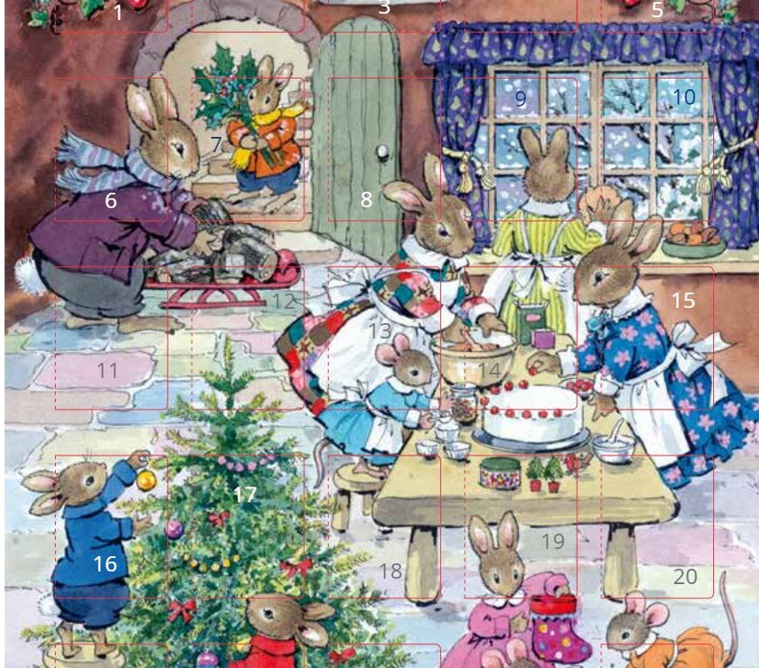Christmas Eve Advent Card