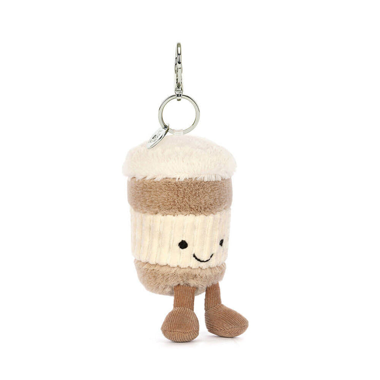 Coffee-to-Go Bag Charm Soft Toy