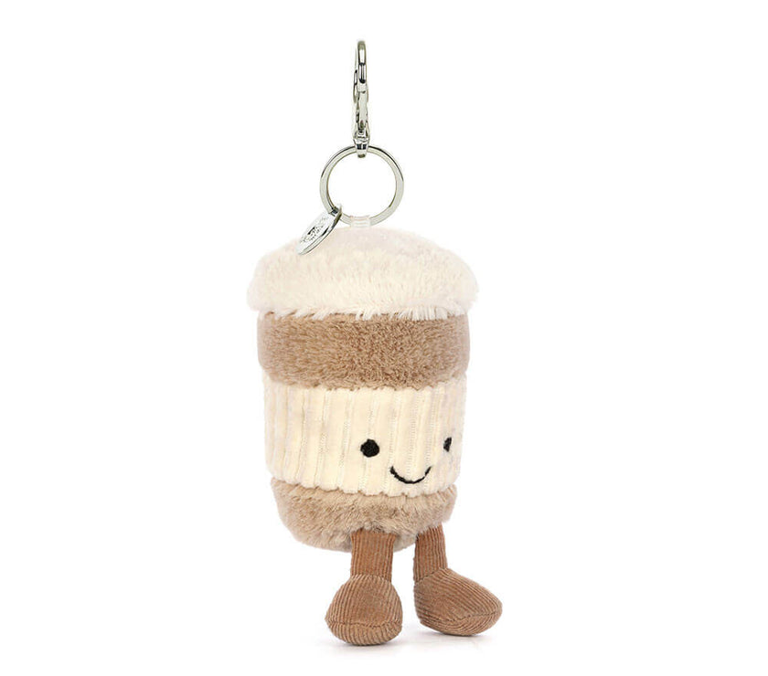 Coffee-to-Go Bag Charm Soft Toy