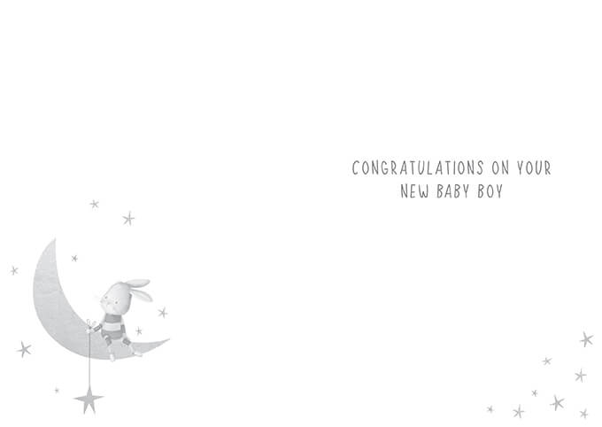 New Baby Boy Card