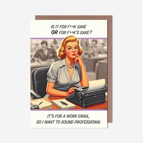 F**k Sake Birthday Card