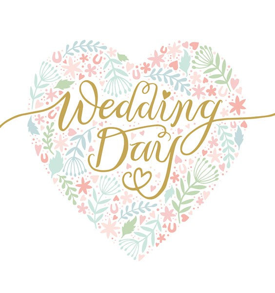 Wedding Day Greeting Card