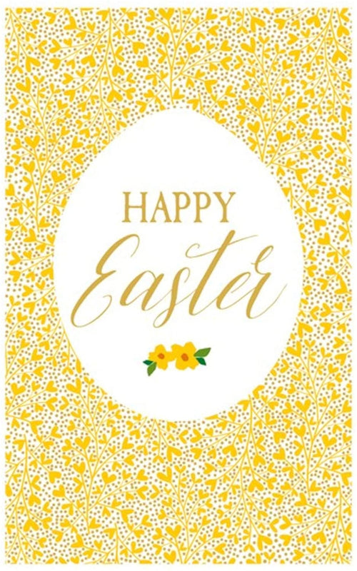 Egg and Flowers Easter Cards