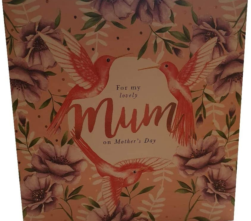 Hummingbirds Lovely Mum Mothers Day Card