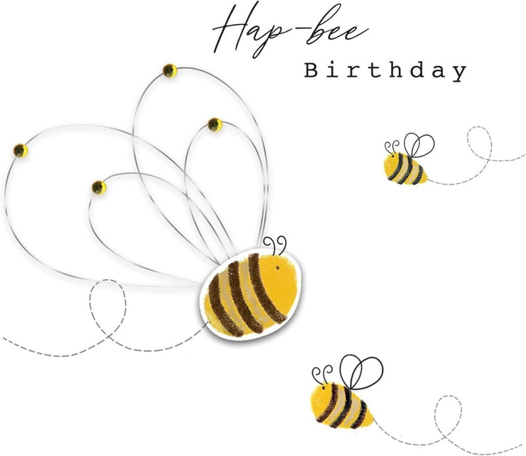 Hap-bee Birthday Card