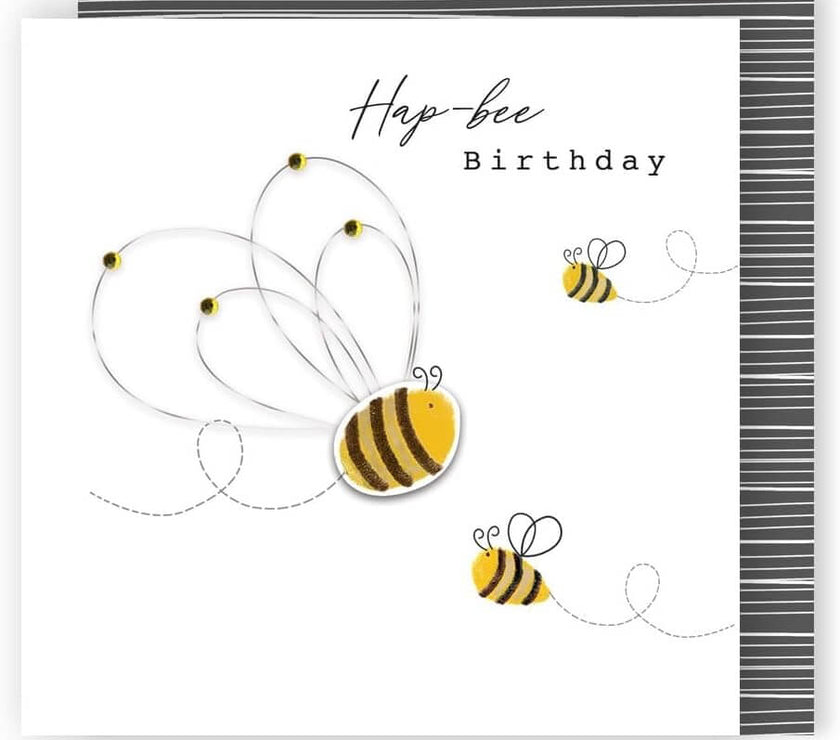 Hap-bee Birthday Card