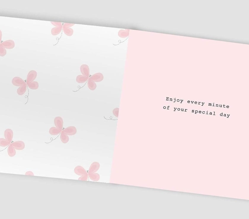 Butterfly Jewels Birthday Card