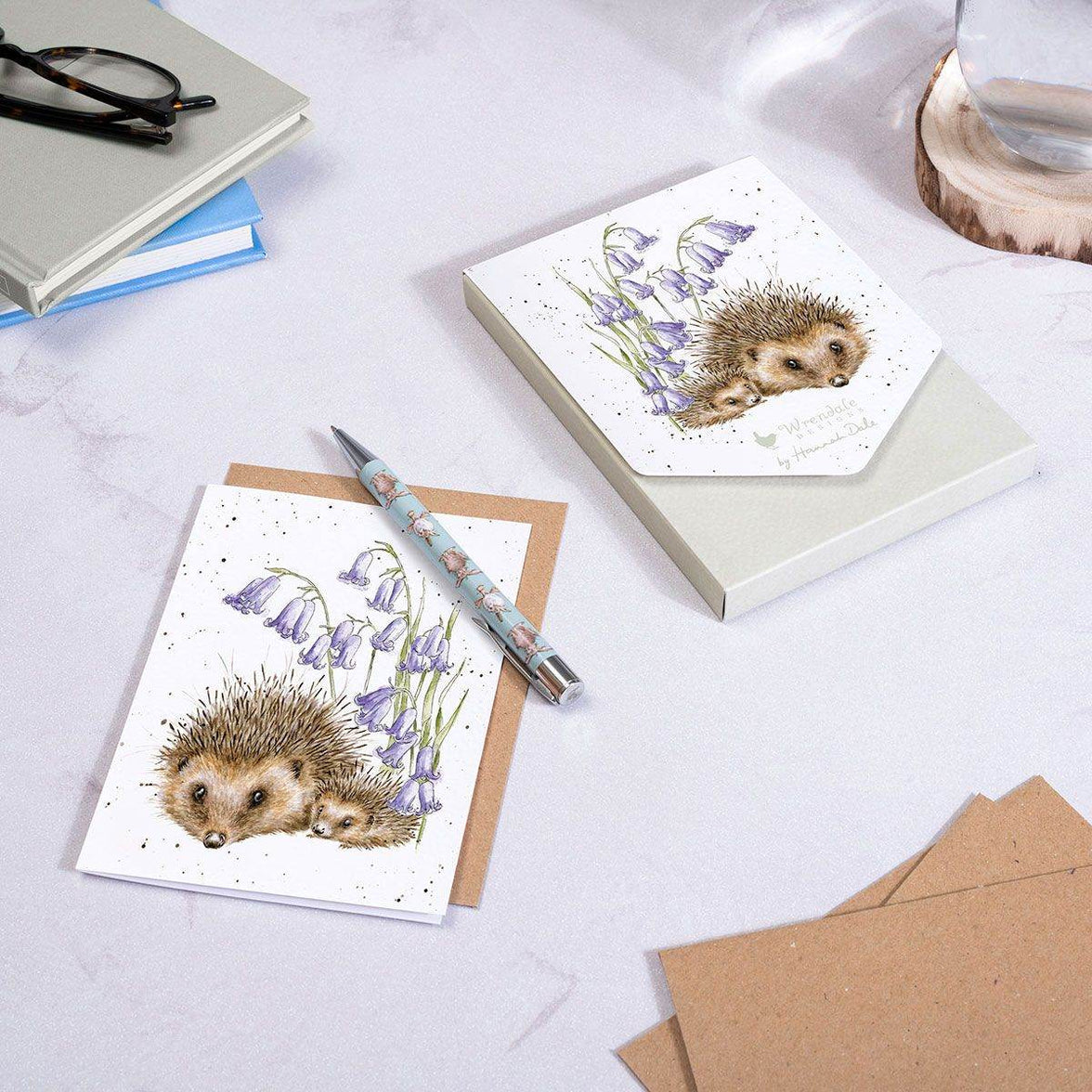 Hedgehog Note Cards - House of Cards