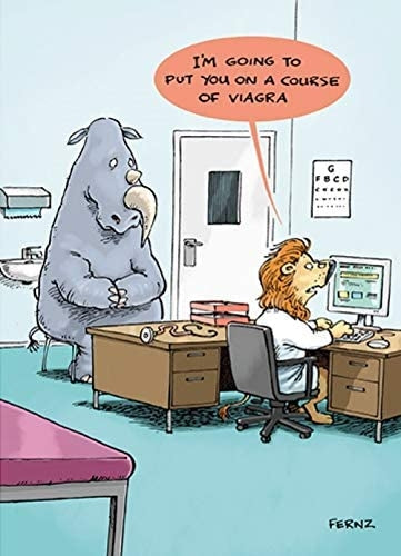 Viagra Birthday Card