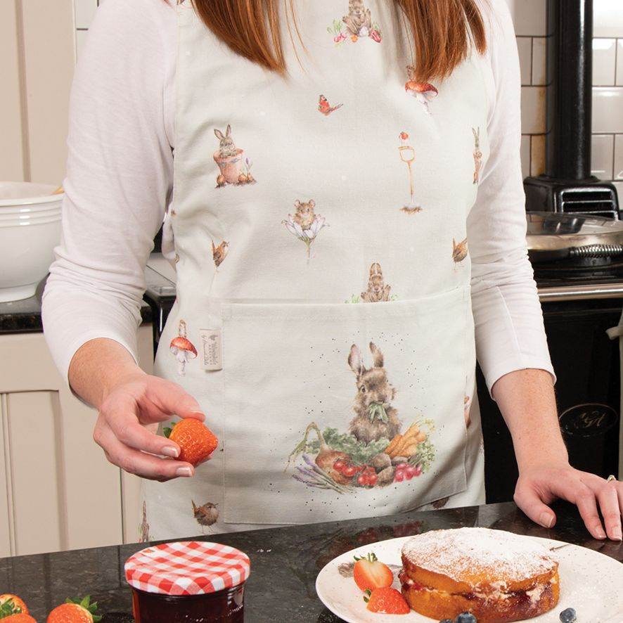 Rabbit Garden Friends Apron - House of Cards
