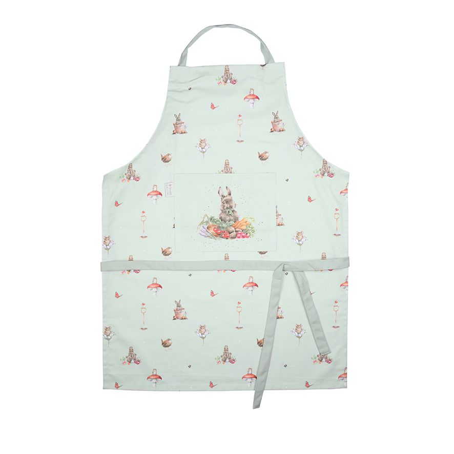 Rabbit Garden Friends Apron