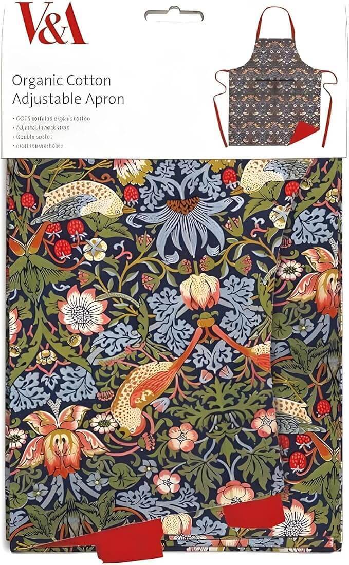 Strawberry Thief Apron - House of Cards