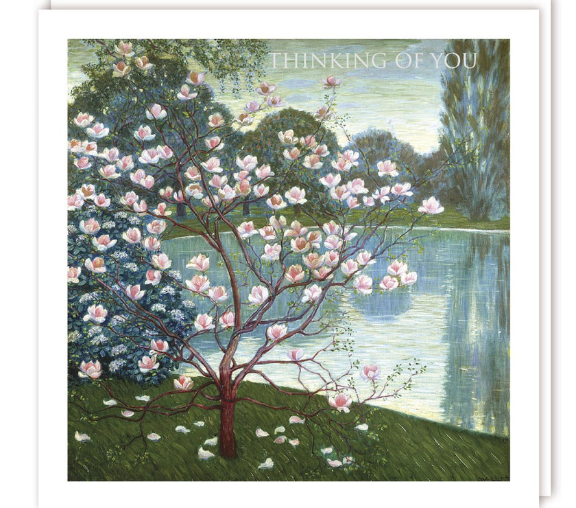 Magnolia Tree Thinking of You Card