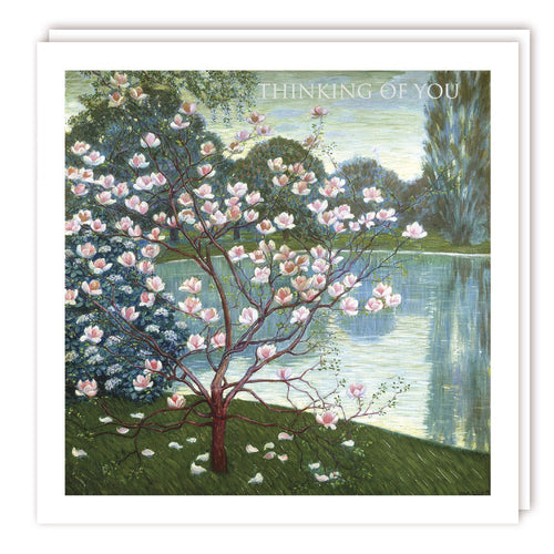 Magnolia Tree Thinking of You Card