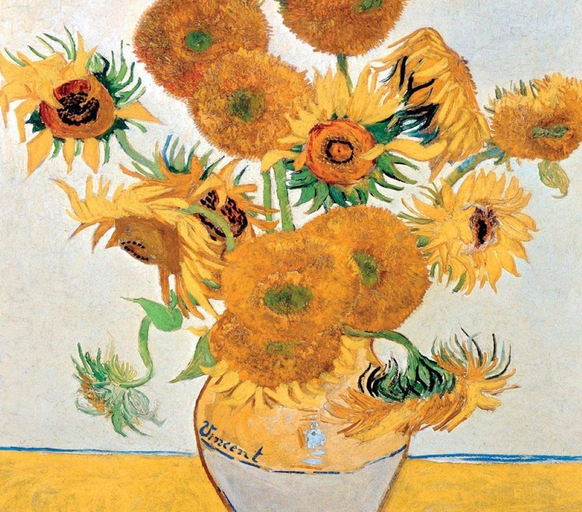 Vincent Van Gogh Sunflowers Greetings Card