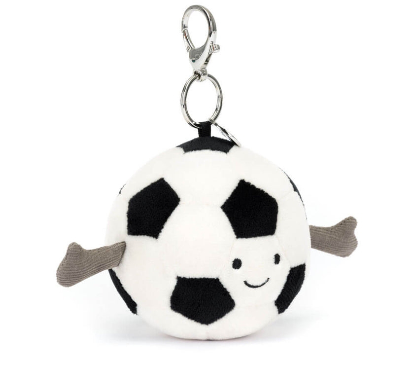 Football Bag Charm Soft Toy