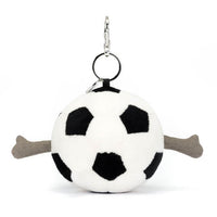 Football Bag Charm Soft Toy