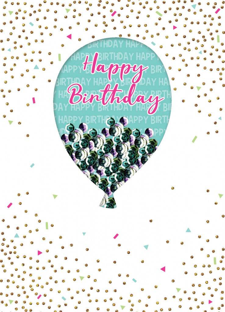 Autograph Balloon Birthday Card - House of Cards