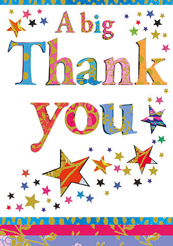 Thank You Stars Card