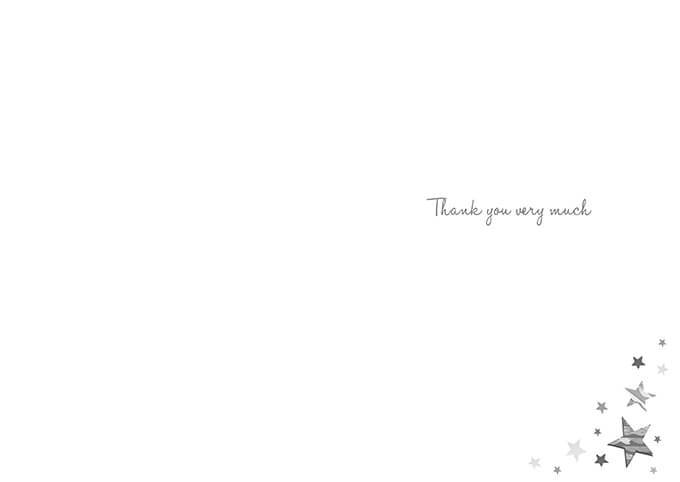 Thank You Stars Card - House of Cards