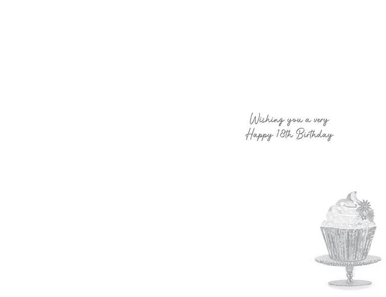 18th Cake Birthday Card - House of Cards