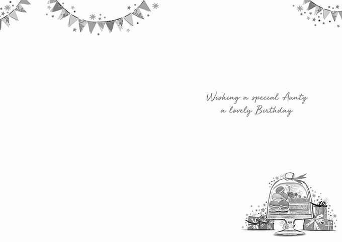 Aunty Birthday Card - House of Cards