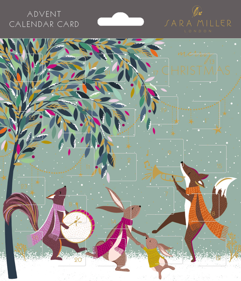 Sara Miller Musical Animals Advent Calendar