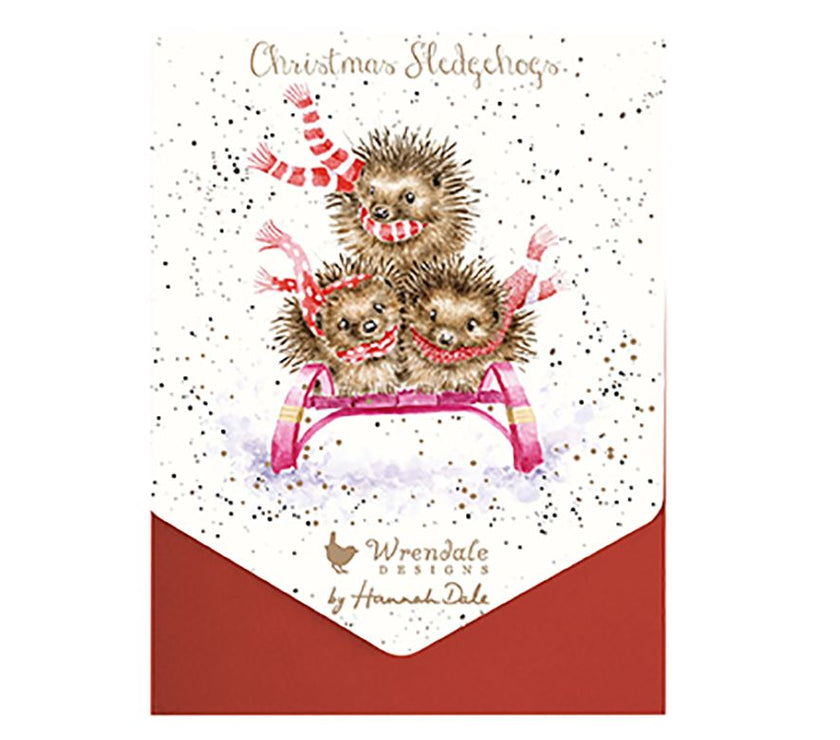 Hedgehogs Christmas Cards