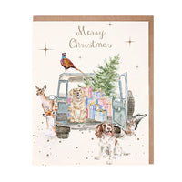 Driving Home Christmas Cards