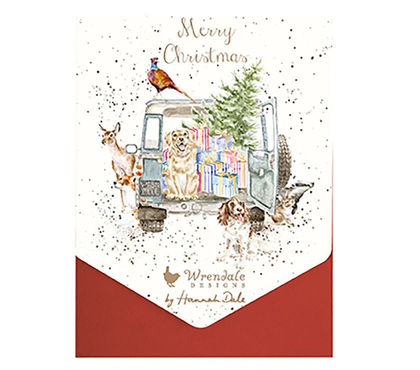 Driving Home Christmas Cards