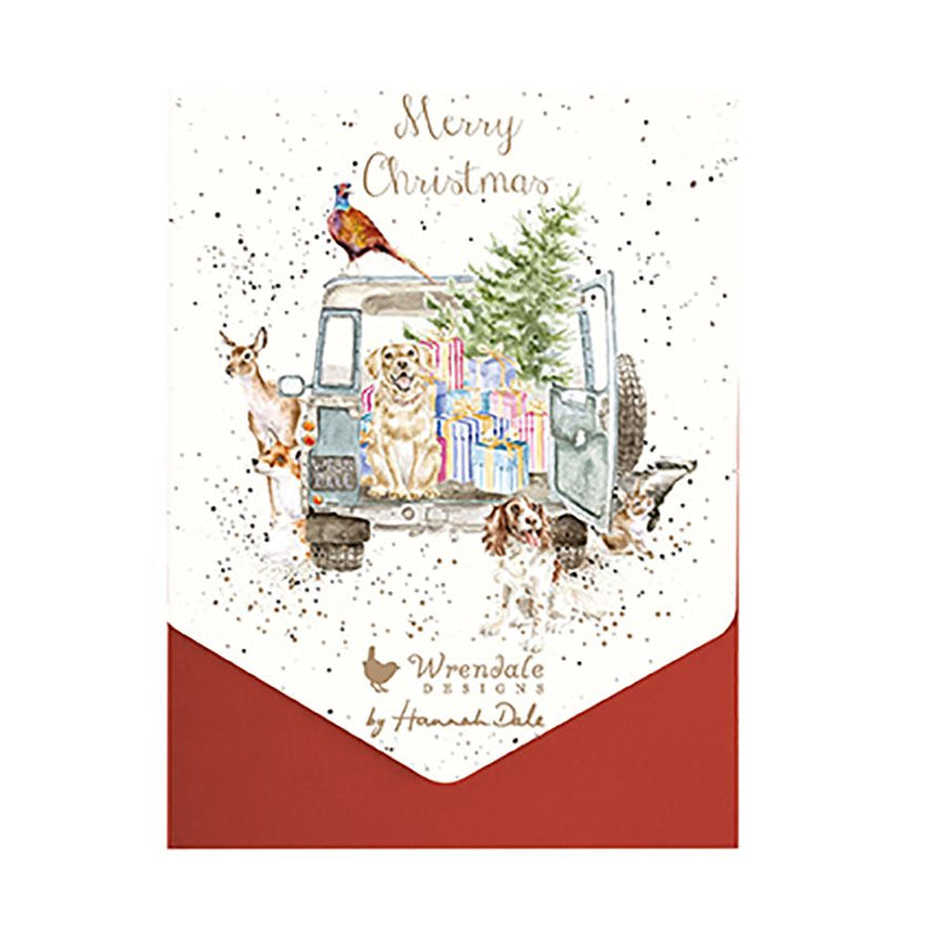 Driving Home Christmas Cards