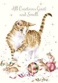 All Creatures Christmas Cards - House of Cards