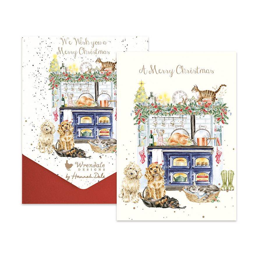 Country Kitchen Christmas Cards - House of Cards