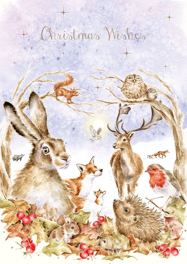 Winter Wildlife Christmas Cards