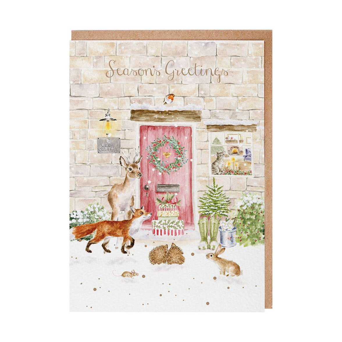 Christmas Cottage Christmas Cards - House of Cards