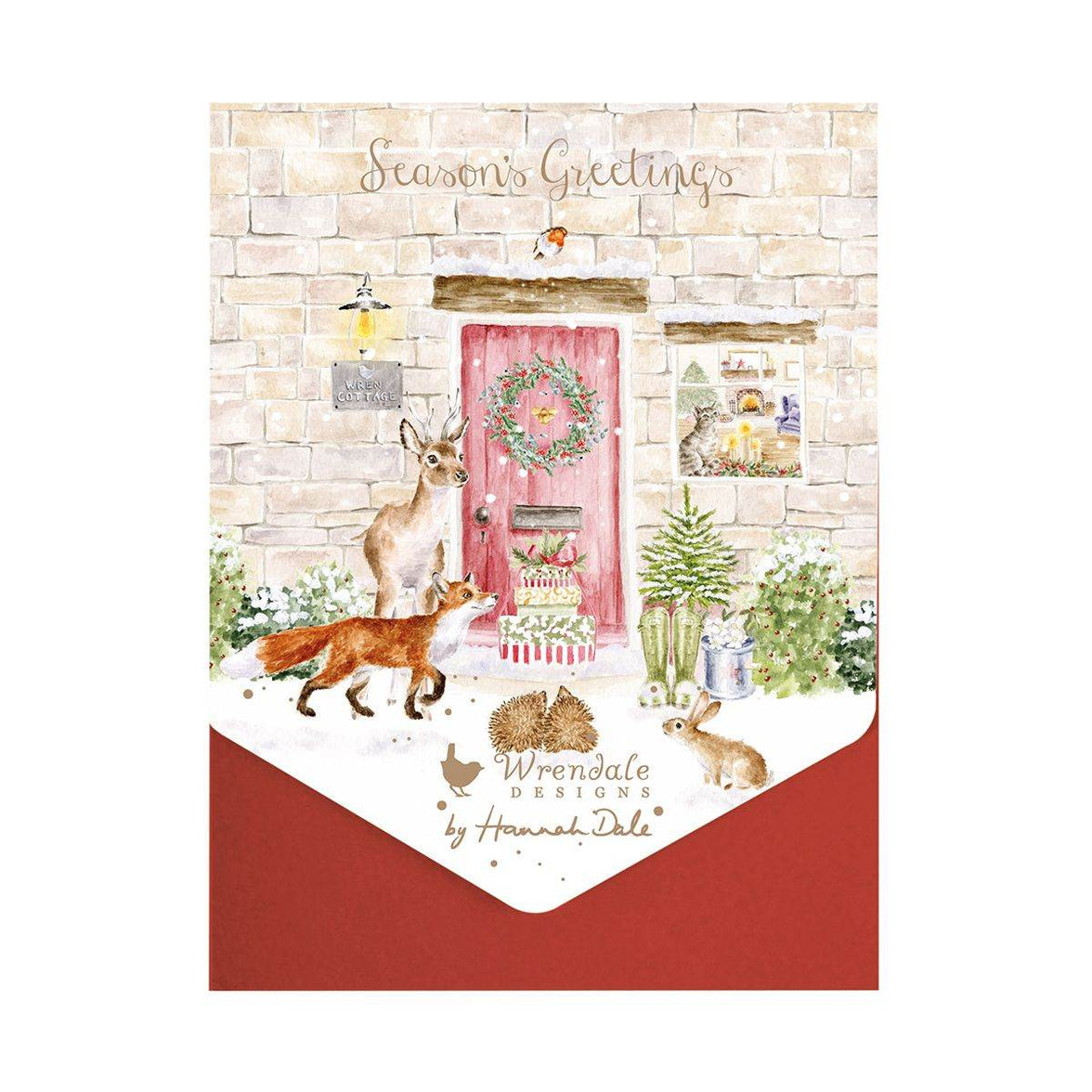 Christmas Cottage Christmas Cards - House of Cards