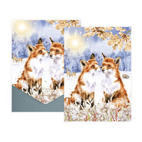 Fox Footprints Christmas Cards
