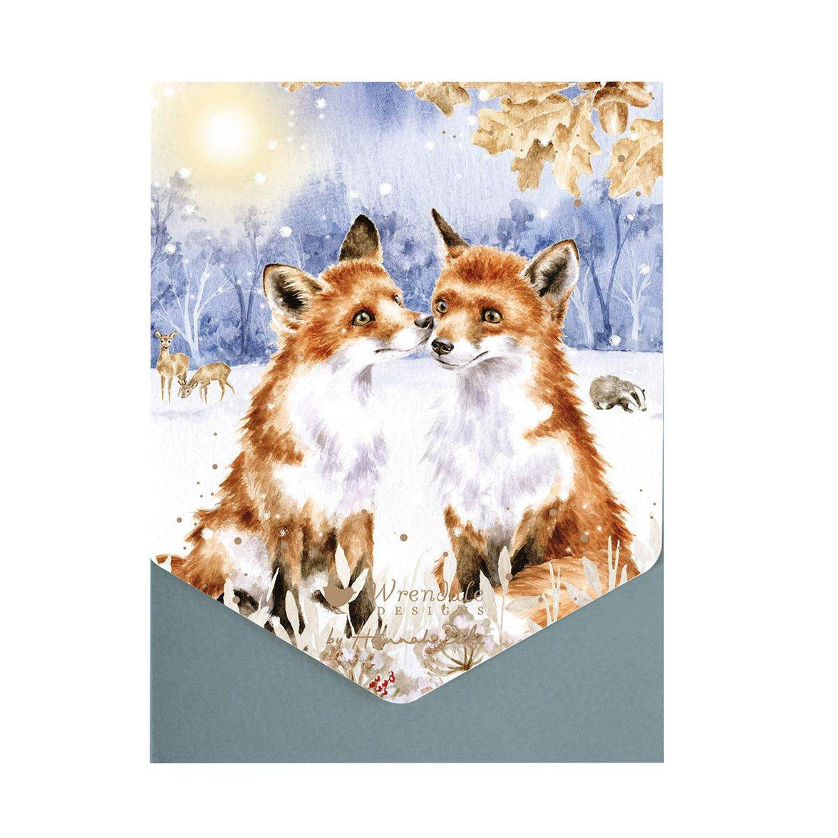 Fox Footprints Christmas Cards - House of Cards
