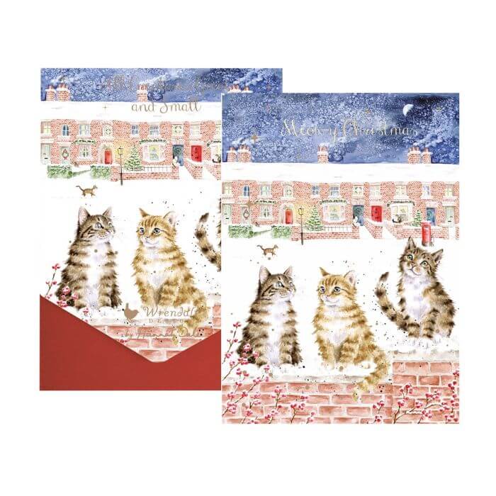 Snow is Glistening Christmas Cards