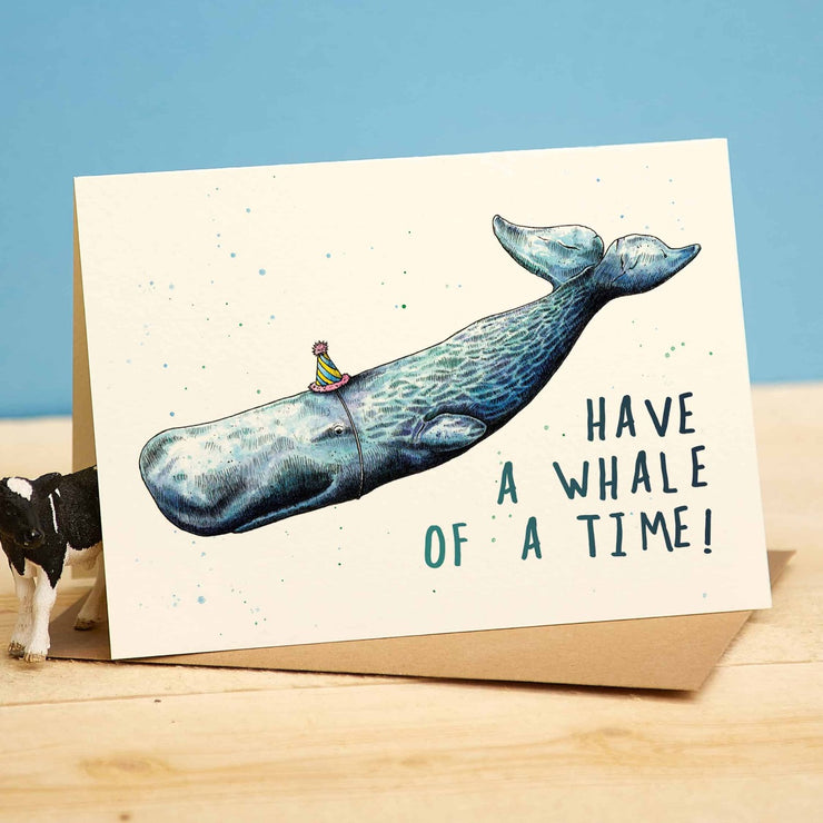 Whale Birthday Card