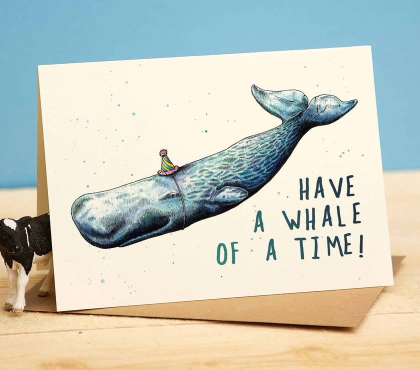 Whale Birthday Card